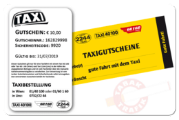 eLoading Trafik Gutschein Taxi40100